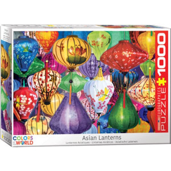 Kolory świata- Azjatyckie lampiony,1000el.(Smart Cut Technology) - Sklep Art Puzzle